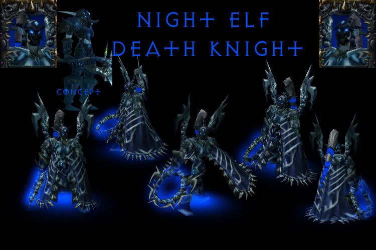 Female Night Elf Death Knight