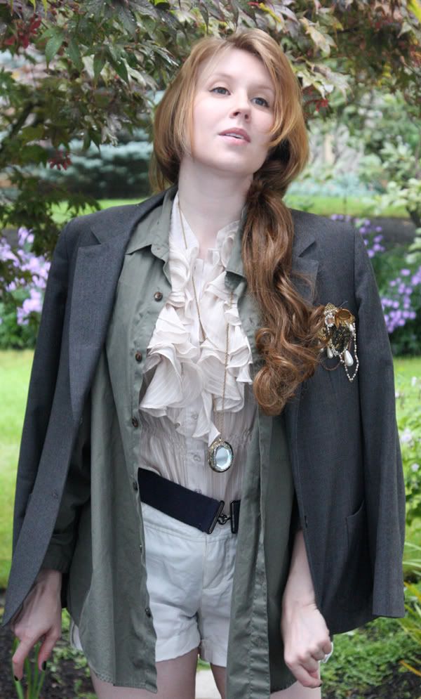 Style It Chic: Army Shirt 3 Ways Style It Chic: Army Shirt 3 Ways