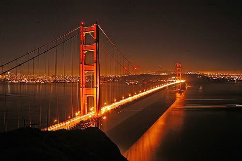 the golden gate bridge at night. golden-gate-ridge-at-night.