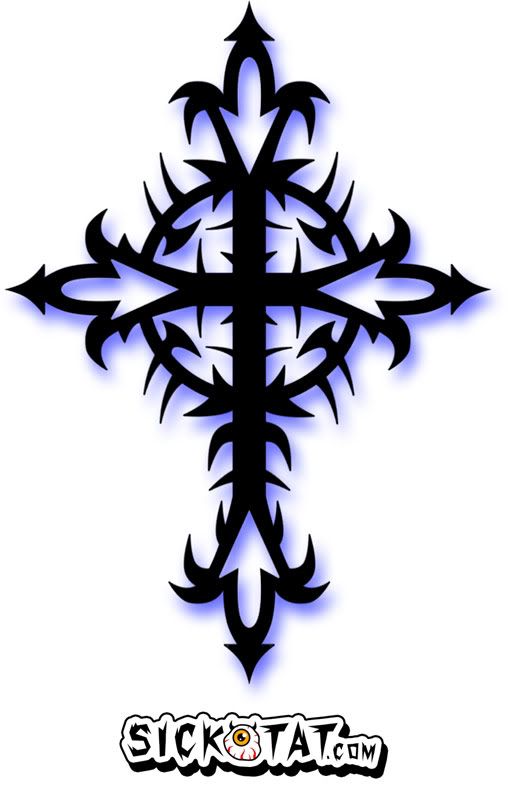 Tattoo Tribal Crosses