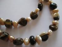 Chocolate Pearl Necklace