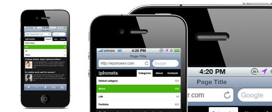 iPhonsta Mobile Friendly WordPress Themes