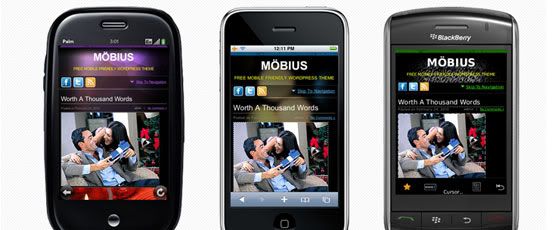 Mobius - Mobile Friendly WordPress Themes