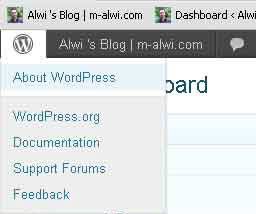Logo WP Di Admin Bar WordPress