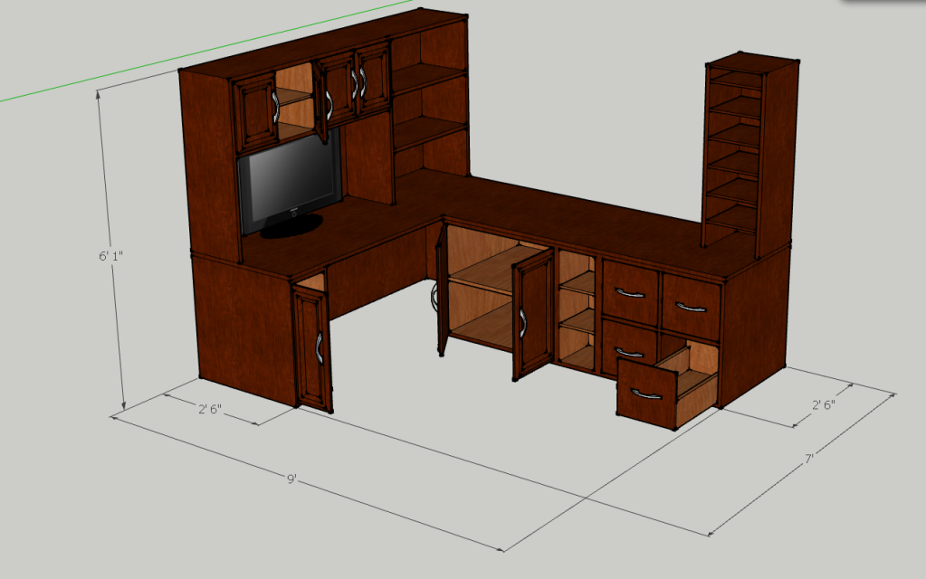 Woodworking Plans L Shaped Desk Plans Woodworking