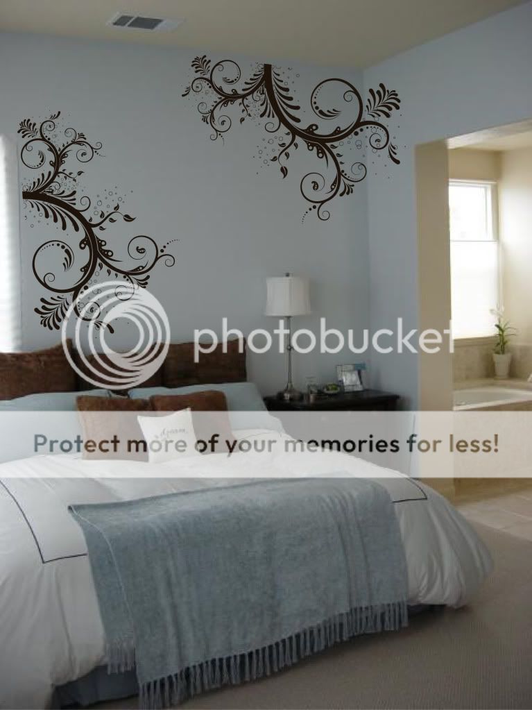   wall decal,swirl wall decal. beautiful wall decal,deco art sticker