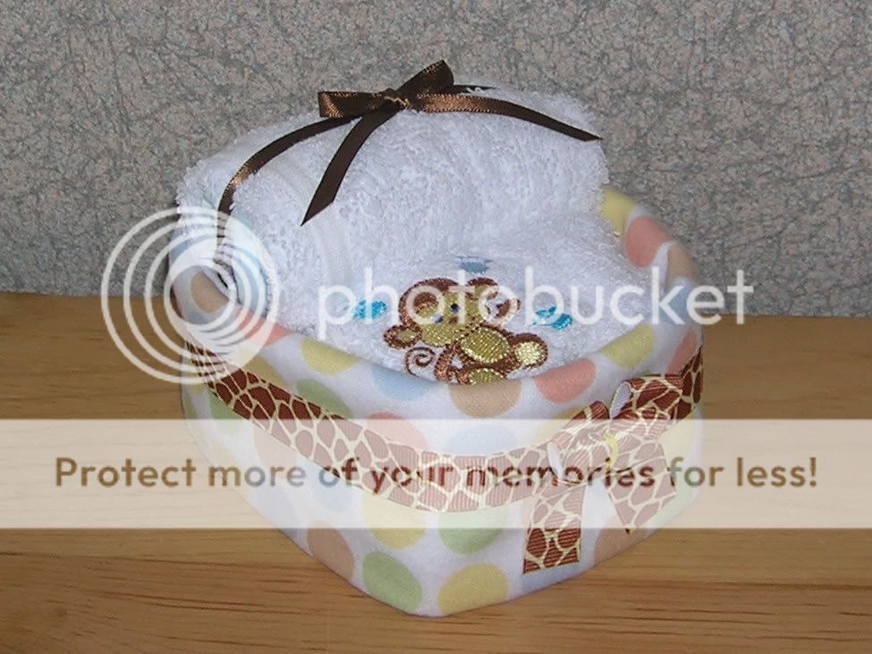 MINIATURE DIAPER BASSINET SHOWER GIFT~GIFTS BY JAYDE  