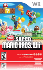 caratula New super mario bros wii