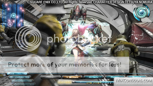 Final Fantasy XIII lanzamiento combate