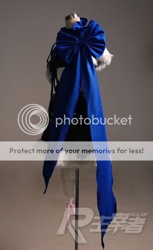 Hatsune VOCALOID Kaito Female Version Cosplay Costume Dress Express 